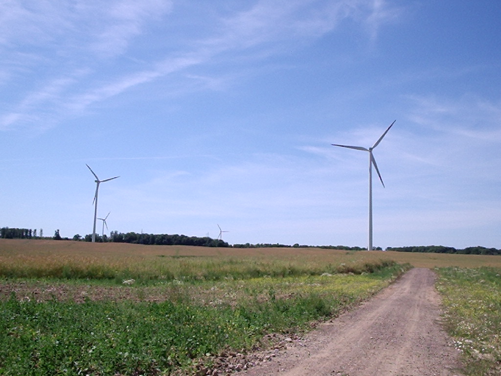 Elektrownie wiatrowe - Tymień